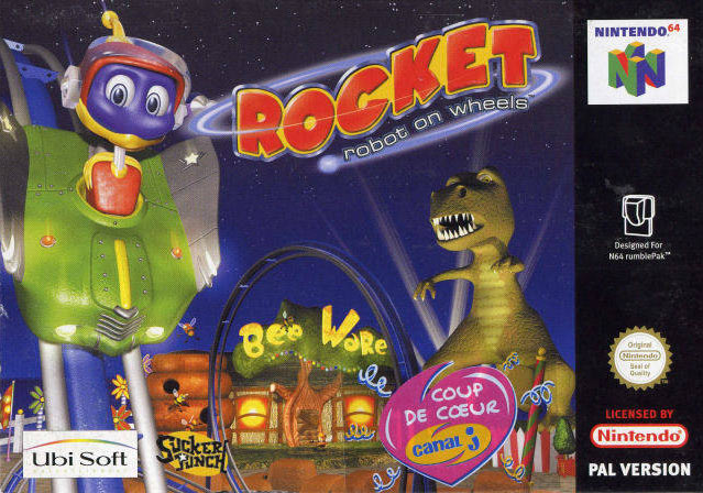Rocket: Robot on Wheels (Nintendo 64) - N.i.n.Retro (New ...