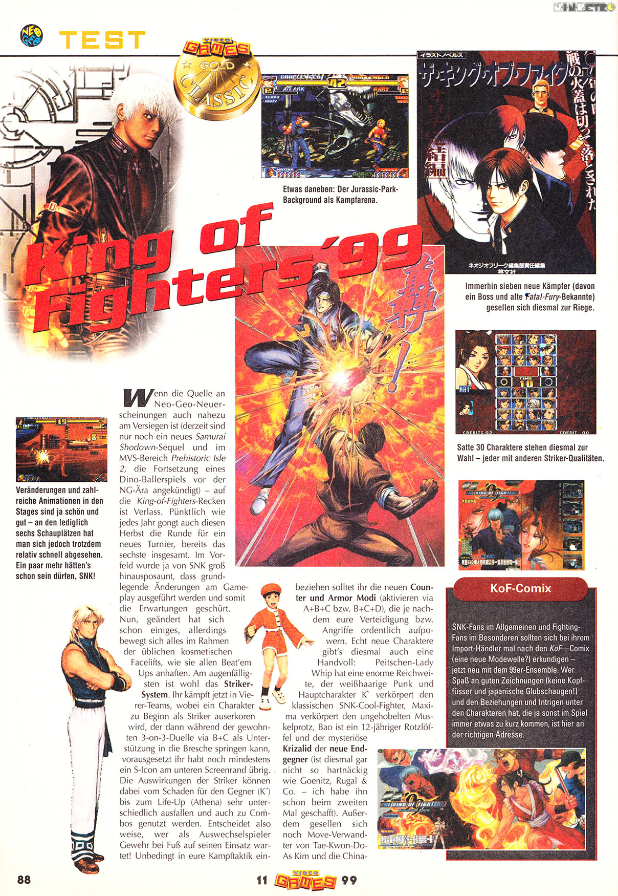 the king of fighters 99 neo geo cd